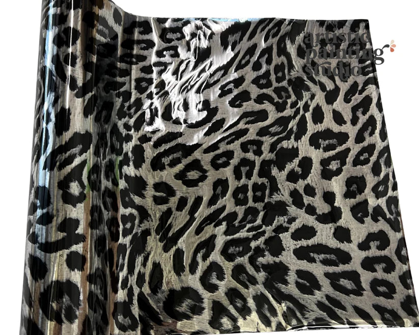 Cheetah Fluff Metallic Foil