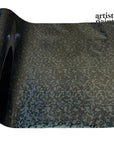 Black Cracked Ice Metallic Foil