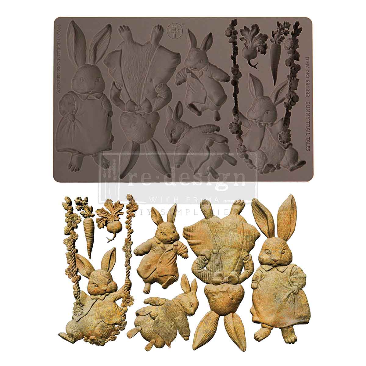 Bunny Trail Tales mould