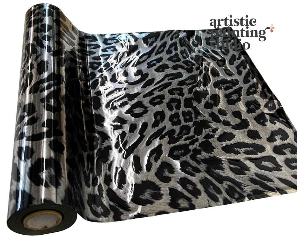 Cheetah Fluff Metallic Foil