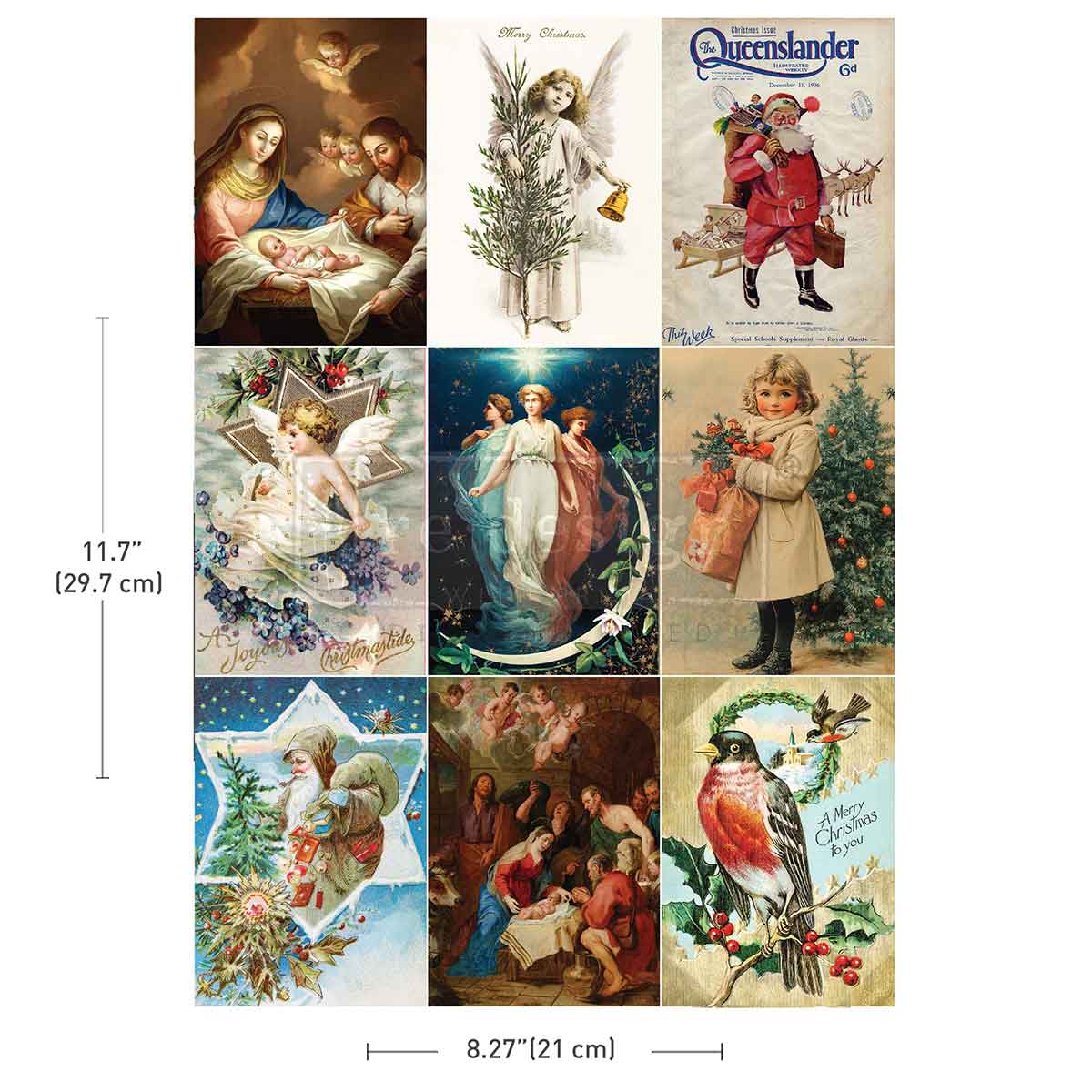 Holy Night A4 transfer