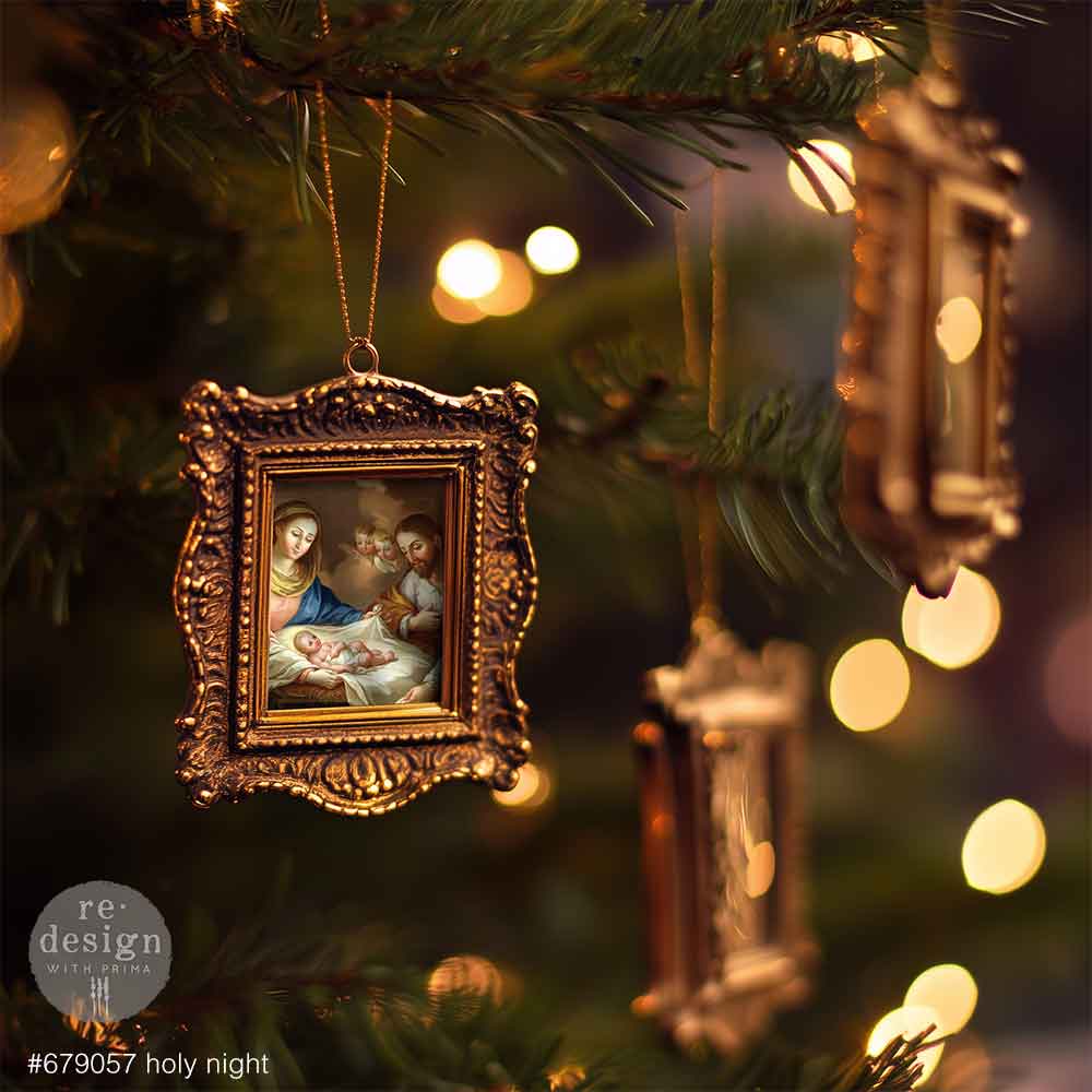 Holy Night A4 transfer