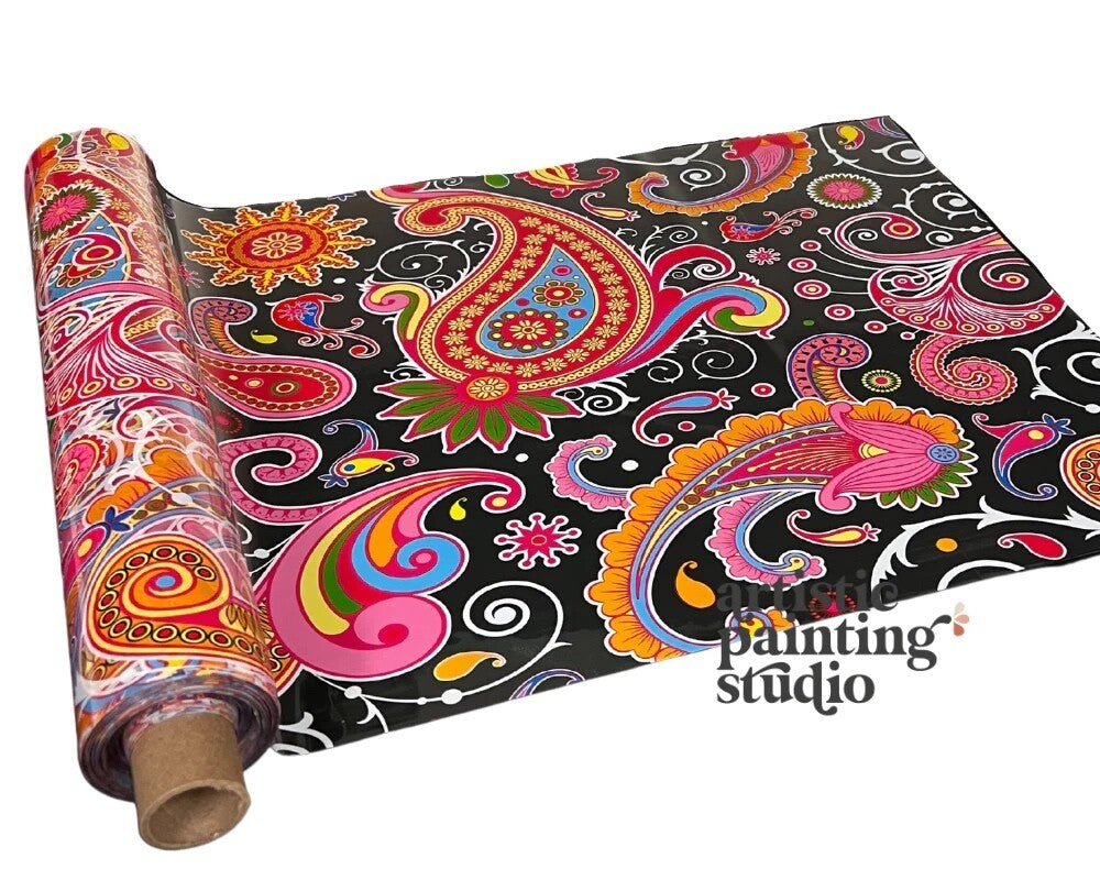 Paisley Grace-Transparent Foil